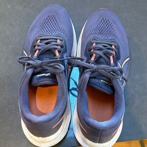 ASICS Women’s Blue and Orange Athletic Shoes